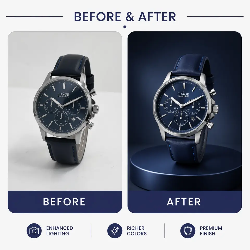 GPT Image 2 generated before and after controlled product edit