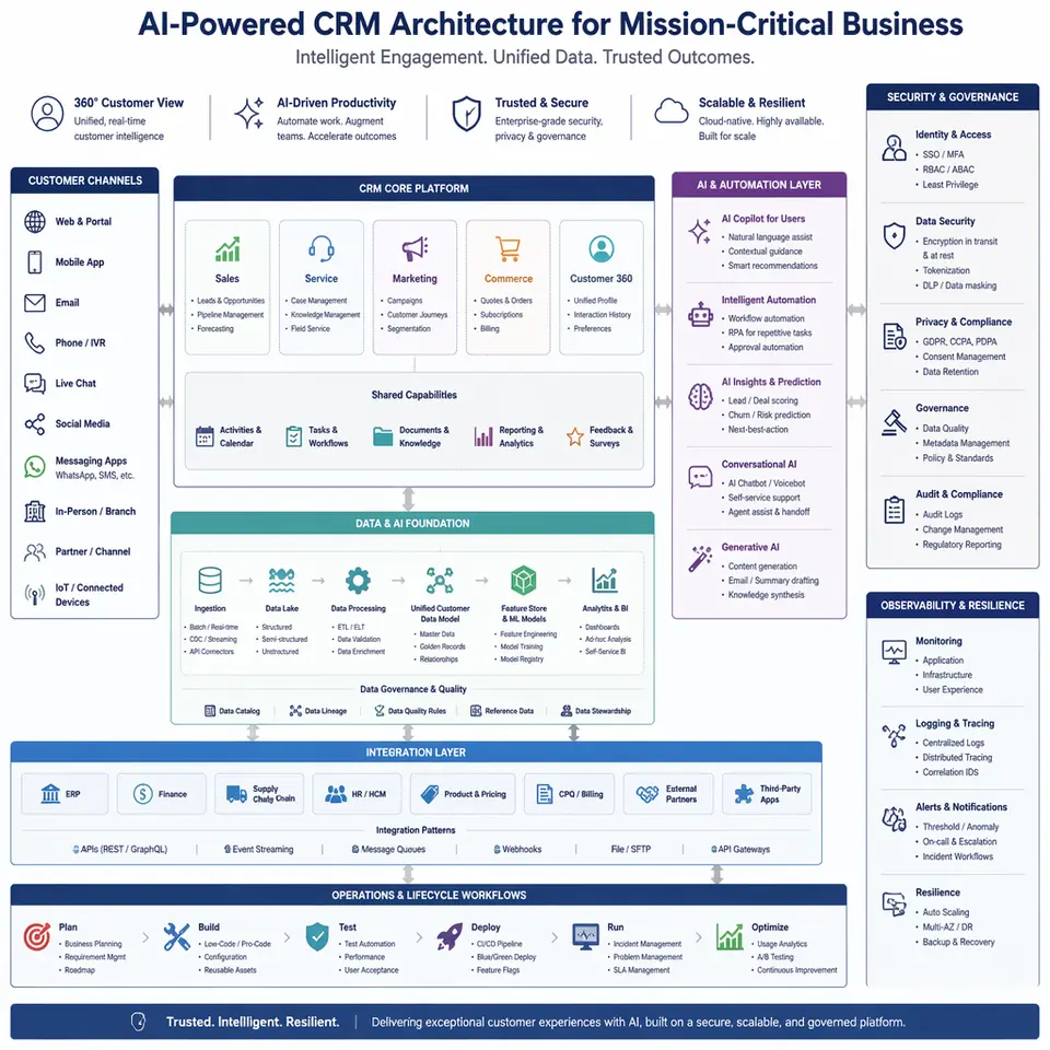 GPT Image 2 generated enterprise AI CRM architecture diagram